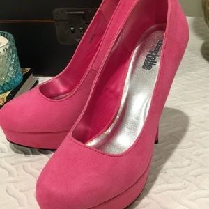 Sky high Charlotte Russe heels